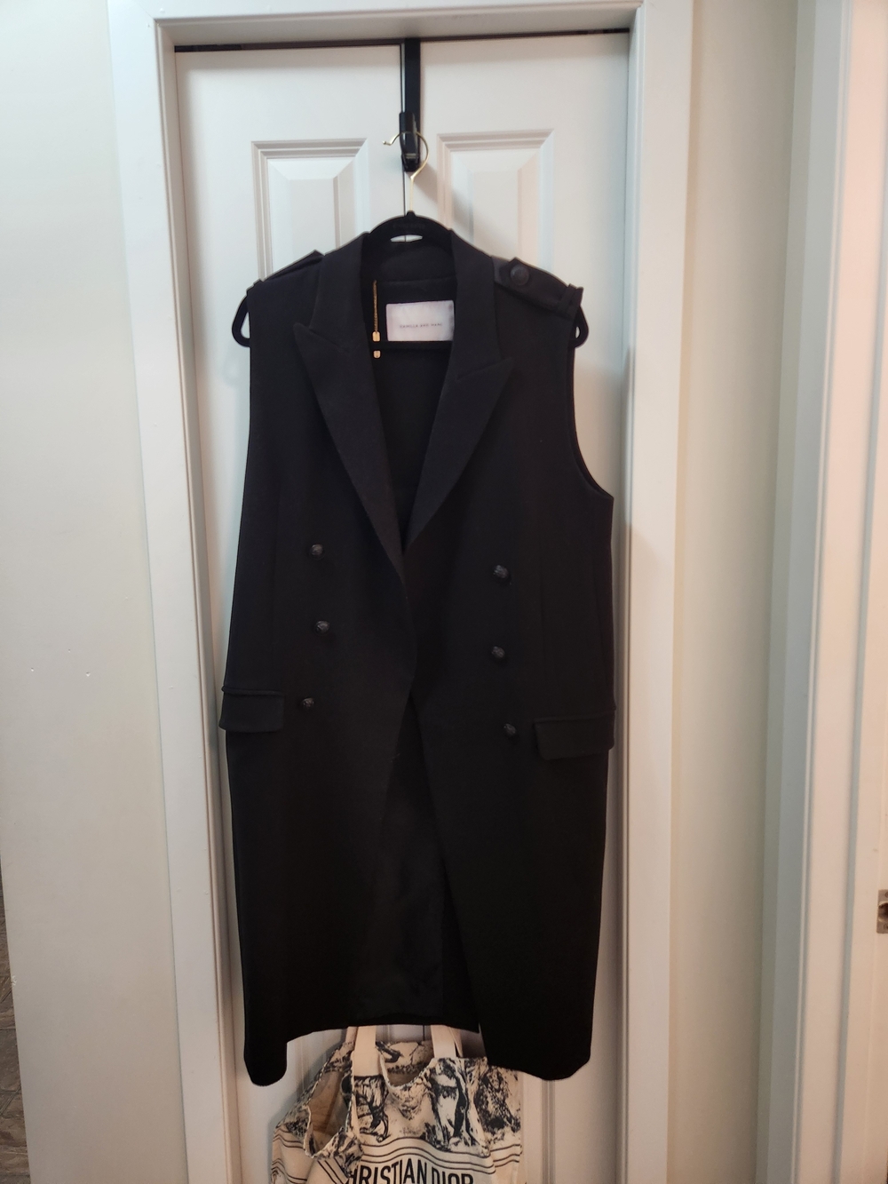 camilla & marc Black Luxury Vest